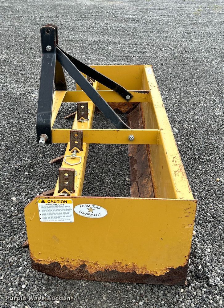 image for item NL9440 Farm Star Equipment  6'W box blade