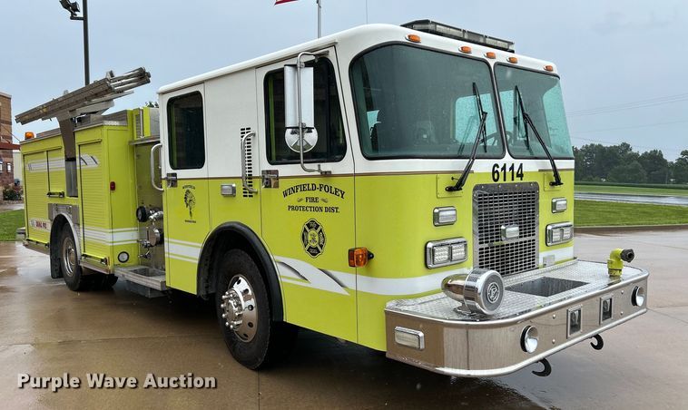 image for item NL9442 1998 Spartan Advantage  pumper fire truck