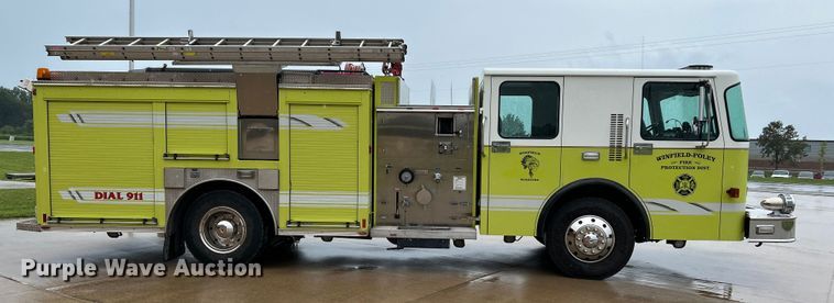 image for item NL9442 1998 Spartan Advantage  pumper fire truck
