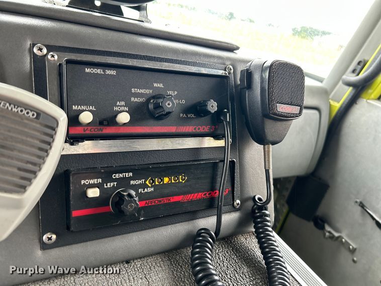 image for item NL9442 1998 Spartan Advantage  pumper fire truck