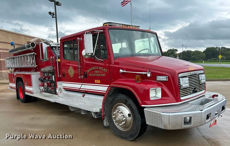image for item NL9443 1997 Freightliner FL70  pumper fire truck