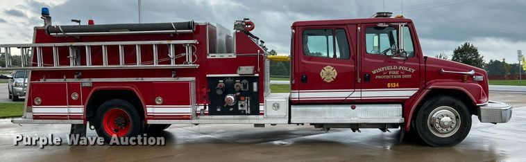image for item NL9443 1997 Freightliner FL70  pumper fire truck