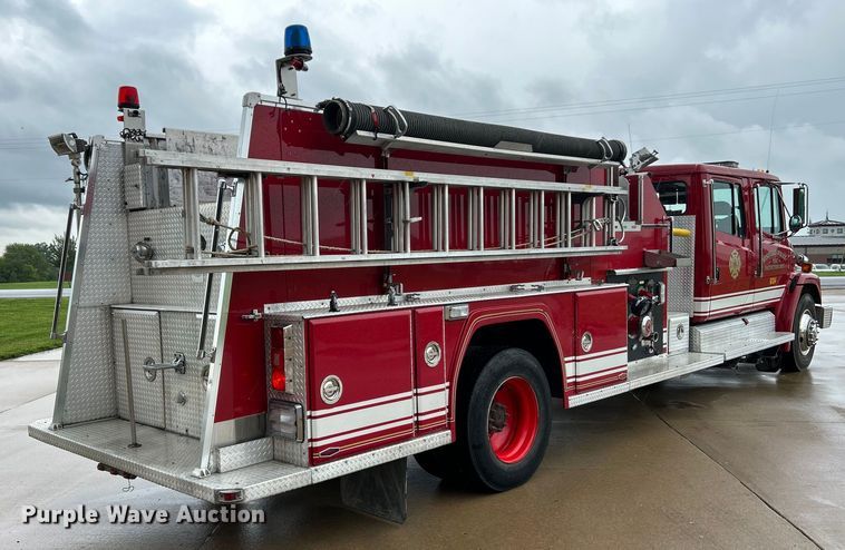 image for item NL9443 1997 Freightliner FL70  pumper fire truck