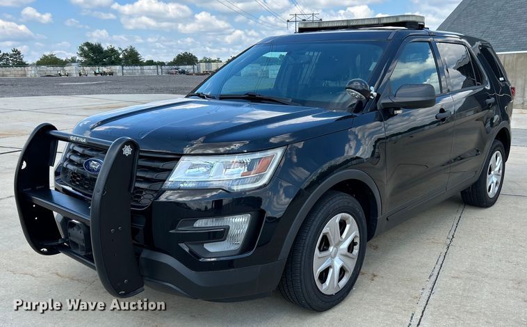 image for item NL9462 2018 Ford Explorer Police Interceptor  SUV