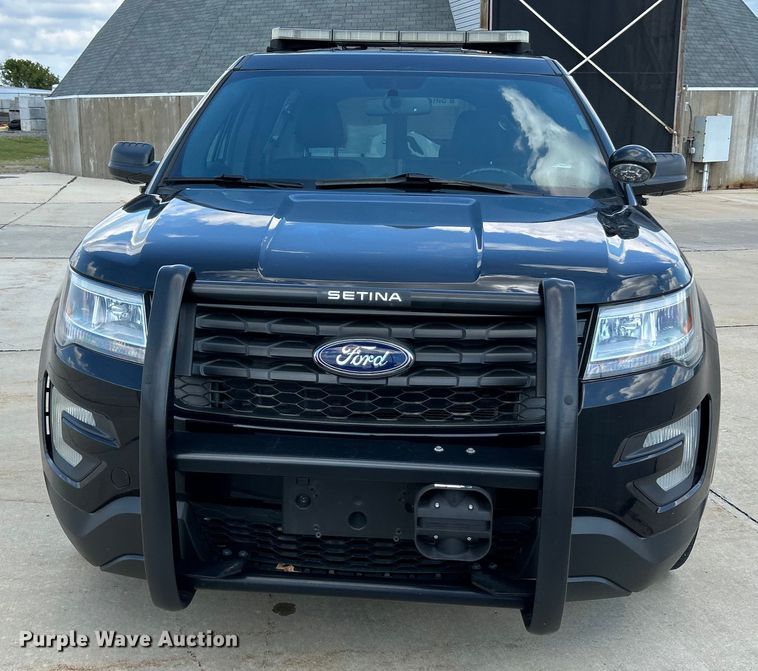 image for item NL9462 2018 Ford Explorer Police Interceptor  SUV