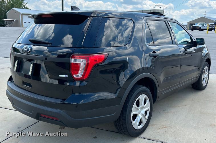 image for item NL9462 2018 Ford Explorer Police Interceptor  SUV