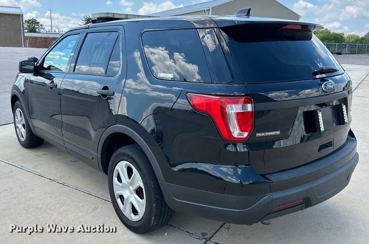image for item NL9462 2018 Ford Explorer Police Interceptor  SUV