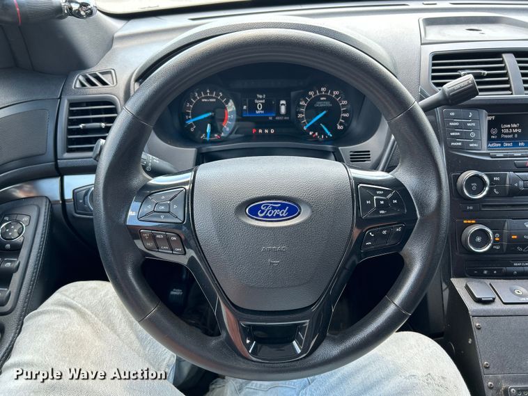image for item NL9462 2018 Ford Explorer Police Interceptor  SUV