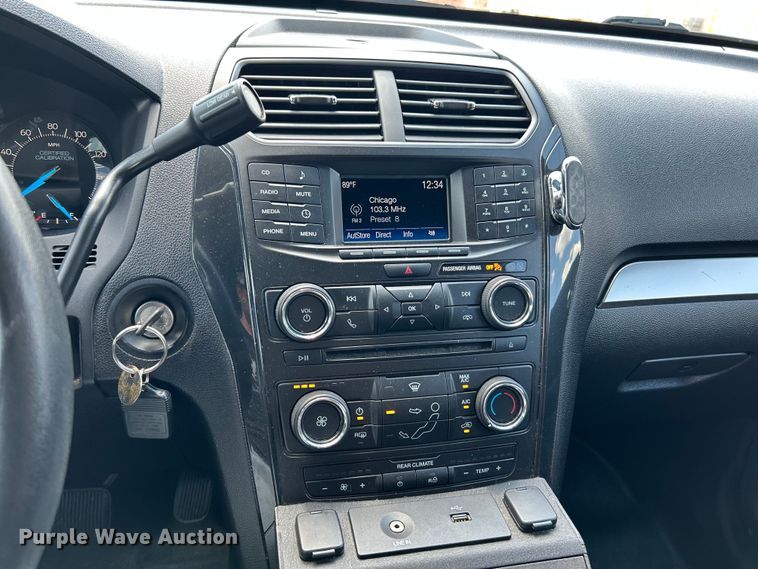 image for item NL9462 2018 Ford Explorer Police Interceptor  SUV