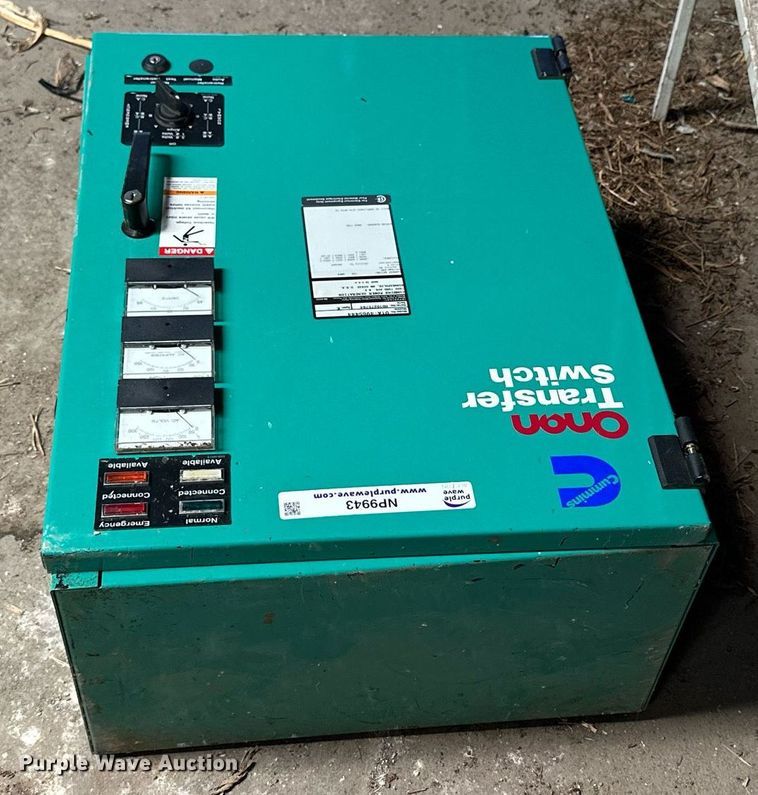 image for item NP9943 Onan OTA-4965444  transfer switch