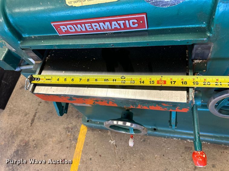 image for item NP9979 Powermatic 180  18" planer