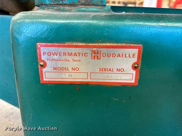 image for item NP9979 Powermatic 180  18" planer