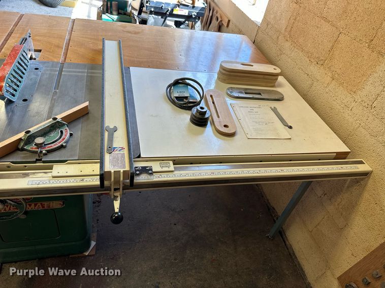 image for item NP9980 Powermatic 65  table saw