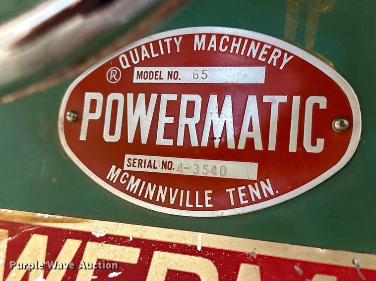 image for item NP9980 Powermatic 65  table saw