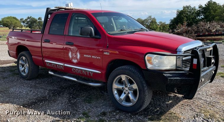 image for item NT9431 2007 Dodge Ram 1500  Quad Cab pickup truck