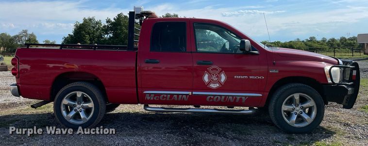 image for item NT9431 2007 Dodge Ram 1500  Quad Cab pickup truck