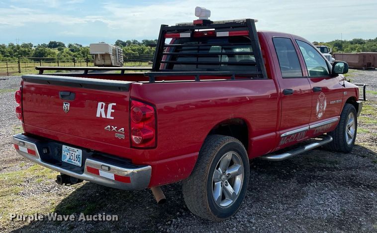 image for item NT9431 2007 Dodge Ram 1500  Quad Cab pickup truck