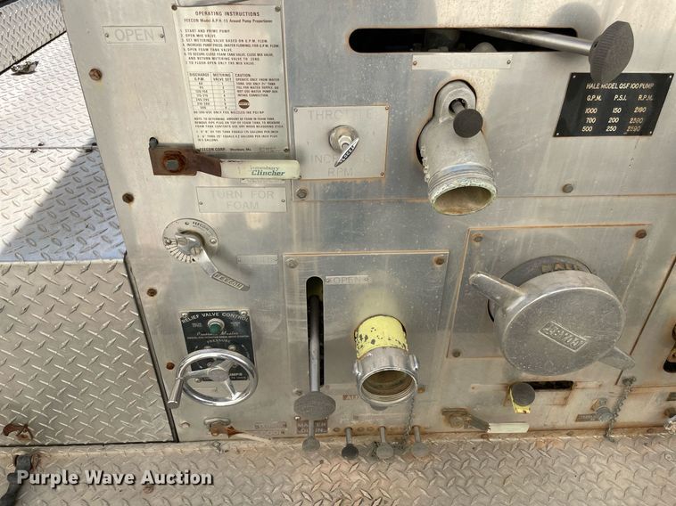 image for item NT9433 1985 Duplex 26109-85  fire truck