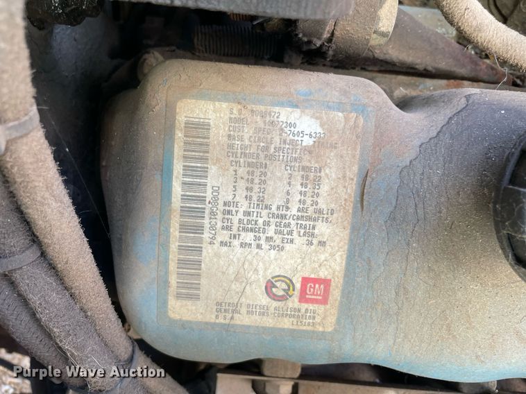 image for item NT9433 1985 Duplex 26109-85  fire truck