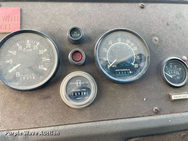 image for item NT9433 1985 Duplex 26109-85  fire truck