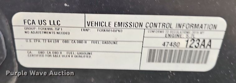 image for item NT9929 2015 Dodge Charger Police