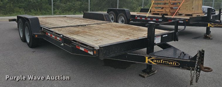 image for item NT9941 2014 Kaufman  tilt deck equipment trailer