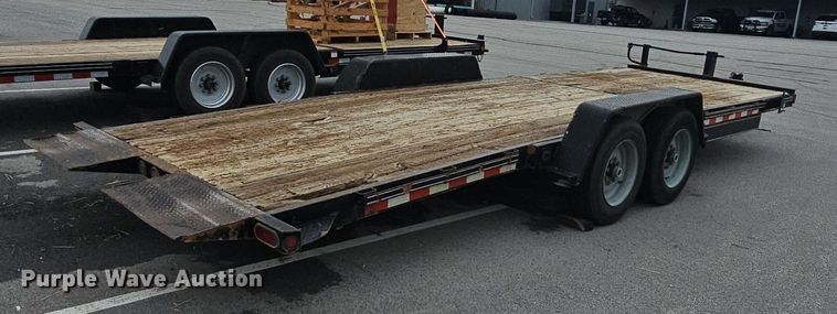 image for item NT9941 2014 Kaufman  tilt deck equipment trailer