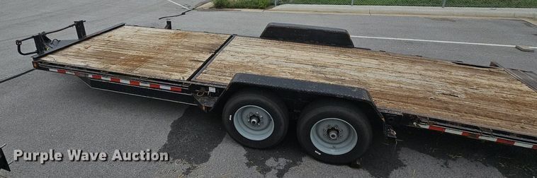 image for item NT9941 2014 Kaufman  tilt deck equipment trailer