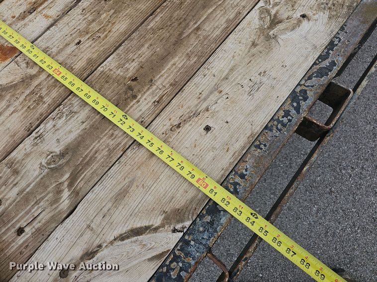 image for item NT9941 2014 Kaufman  tilt deck equipment trailer