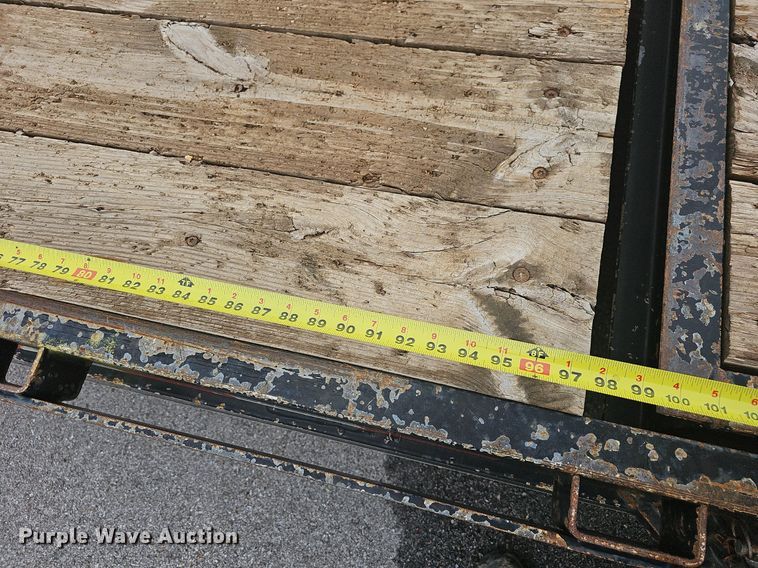 image for item NT9941 2014 Kaufman  tilt deck equipment trailer