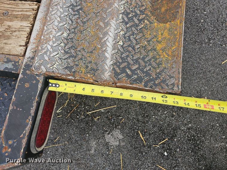 image for item NT9941 2014 Kaufman  tilt deck equipment trailer