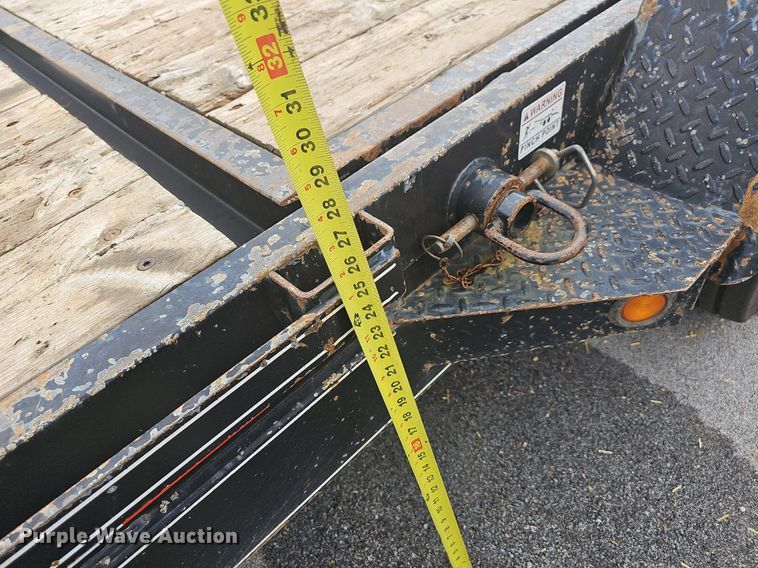 image for item NT9941 2014 Kaufman  tilt deck equipment trailer