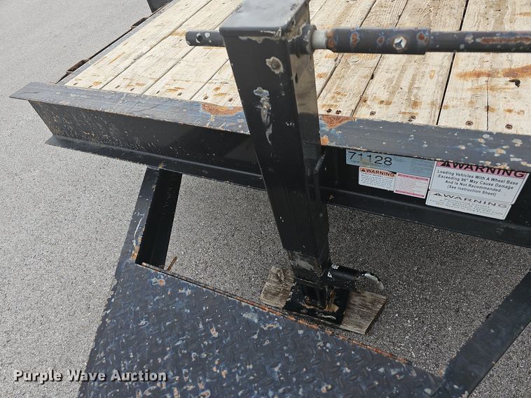 image for item NT9941 2014 Kaufman  tilt deck equipment trailer