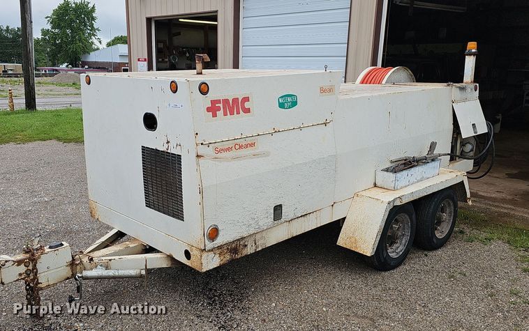 image for item NT9943 Bean  sewer jetter trailer