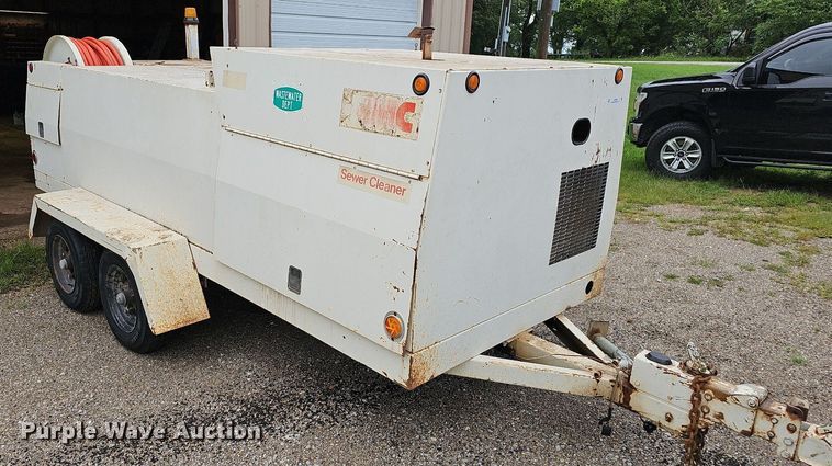 image for item NT9943 Bean  sewer jetter trailer