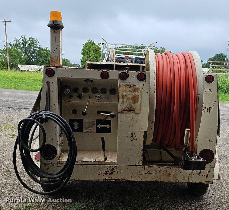 image for item NT9943 Bean  sewer jetter trailer