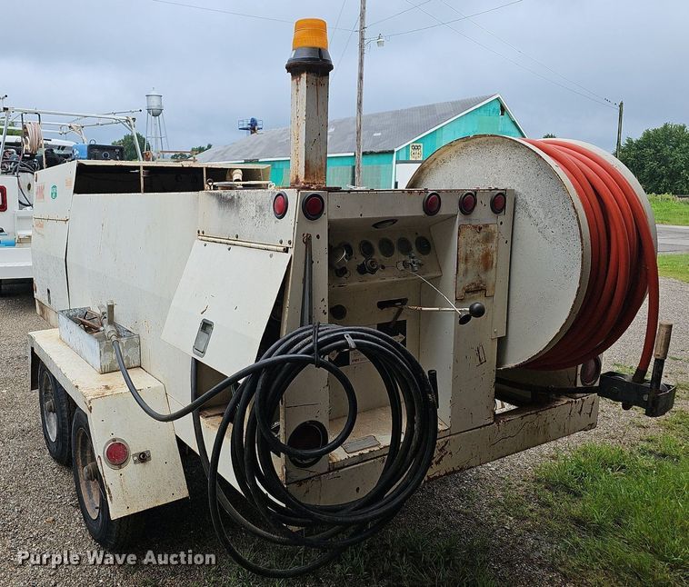 image for item NT9943 Bean  sewer jetter trailer