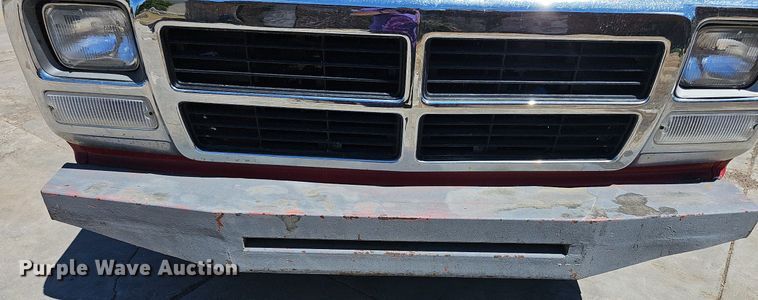 image for item NU9083 1992 Dodge D350  utility bed pickup truck