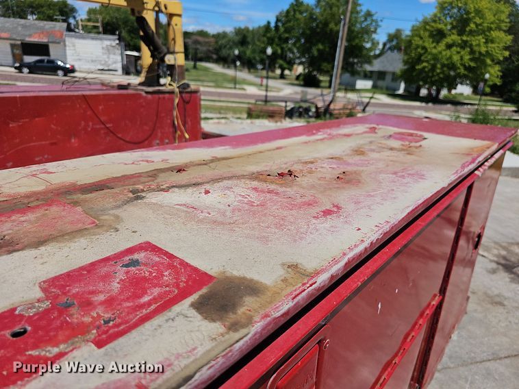 image for item NU9083 1992 Dodge D350  utility bed pickup truck