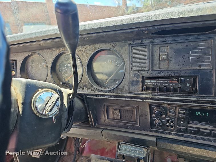 image for item NU9083 1992 Dodge D350  utility bed pickup truck