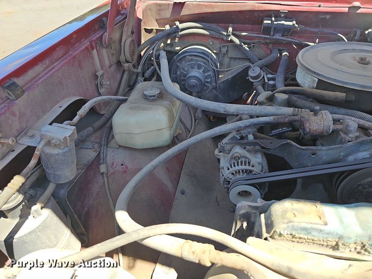 image for item NU9083 1992 Dodge D350  utility bed pickup truck