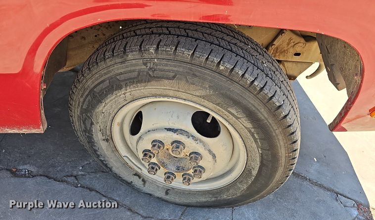 image for item NU9083 1992 Dodge D350  utility bed pickup truck