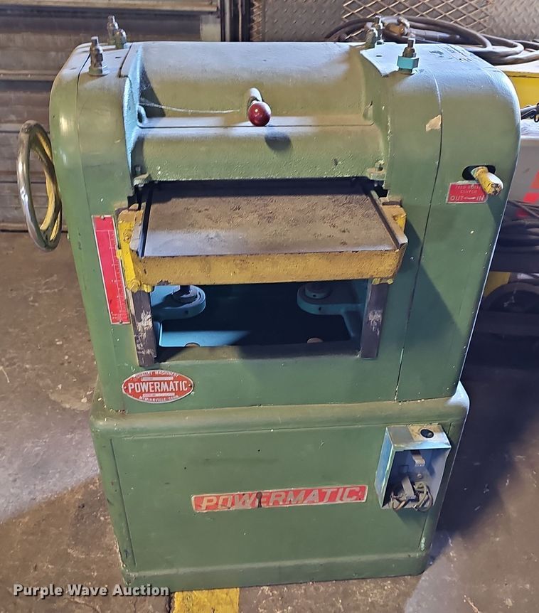 image for item NU9144 Powermatic 100  planer
