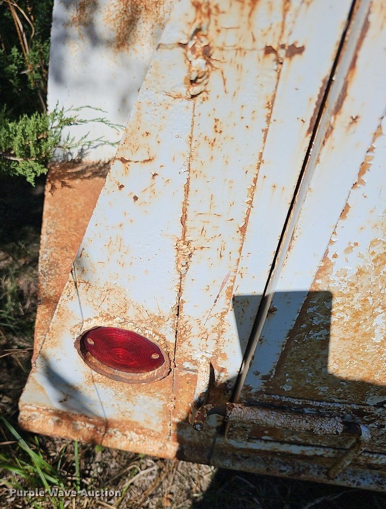 image for item NU9156 Shop built  livestock trailer