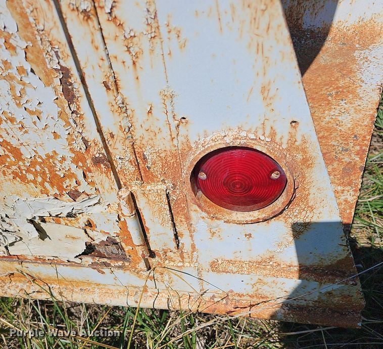 image for item NU9156 Shop built  livestock trailer