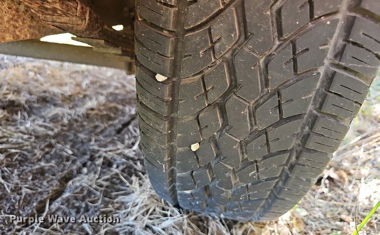 image for item NU9156 Shop built  livestock trailer