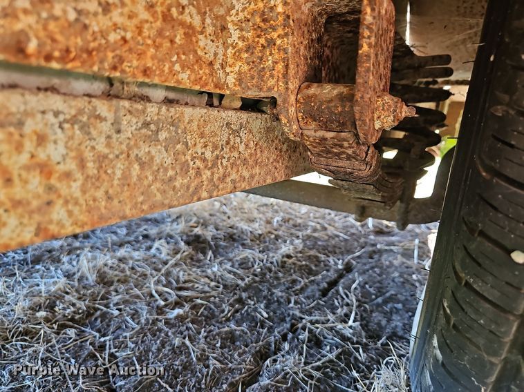 image for item NU9156 Shop built  livestock trailer