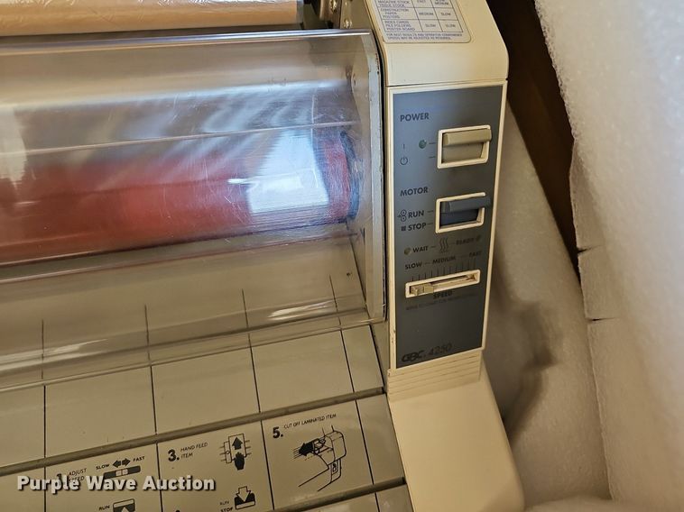 image for item NU9209 GBC 4250  laminator
