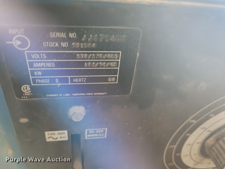 image for item NX9460 Miller Dialarc 250-AC/DC  welder