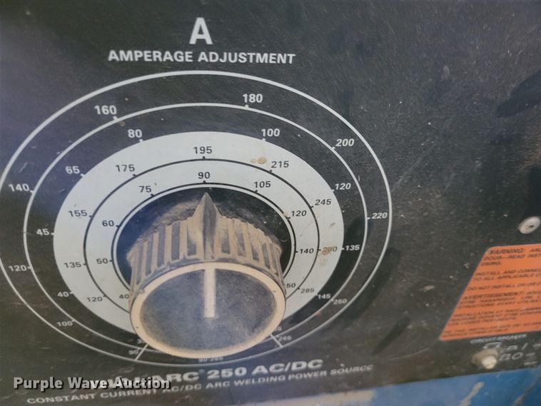 image for item NX9460 Miller Dialarc 250-AC/DC  welder